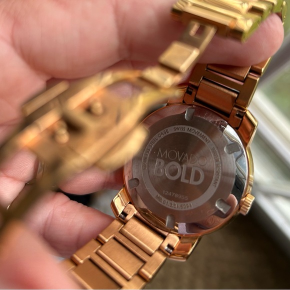 Movado Bold Rose Gold Women’s Watch - Picture 5 of 8